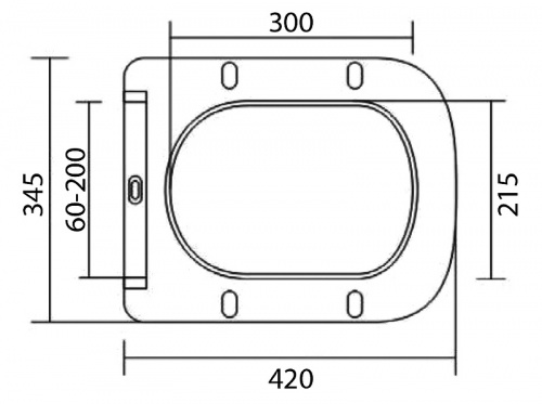 картинка Унитаз BelBagno Due BB3103CHR/SC подвесной с сиденьем Микролифт от магазина Сантехстрой