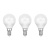 картинка Лампа светодиодная REXANT Шарик (GL) 9.5 Вт E14 903 Лм 2700 K теплый свет (3 шт. /уп. ) от магазина Сантехстрой