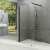 картинка Душевая перегородка Ravak Walk-In Wall 100 GW9WA0300Z1 профиль Черный стекло Transparent от магазина Сантехстрой
