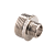 картинка Ниппель, MVI, резьбовой, 1 1/2" х 1 1/4", НН, переходной, латунь никелированная от магазина Сантехстрой