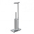 картинка Colombo Square Стойка напольная с держателем т/б и ершиком, цвет: PVD нержавеющая сталь от магазина Сантехстрой