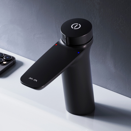 картинка F50A02522 Inspire V2.0, TouchReel см-ль, излив 125 мм, черный, шт. от магазина Сантехстрой