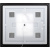 картинка Зеркало BelBagno Kraft 50 SPC-KRAFT-500-900-LED-TCH-WARM-NERO с подсветкой Черное с сенсорным выключателем и подогревом от магазина Сантехстрой