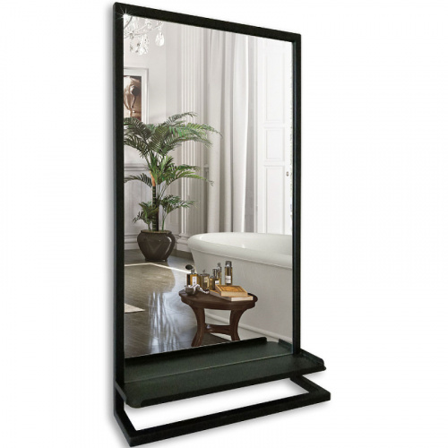 картинка Зеркало Silver mirrors фр-1759 Черное от магазина Сантехстрой