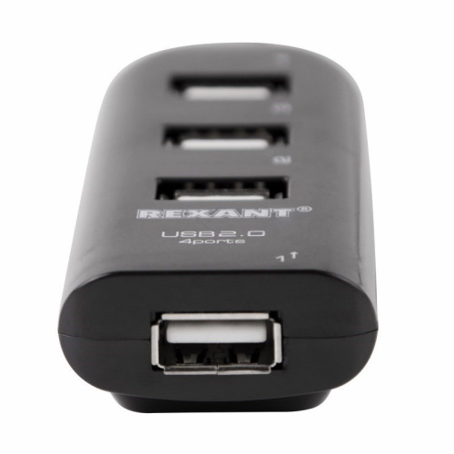 картинка Разветвитель USB 2.0 на 4 порта REXANT от магазина Сантехстрой