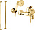 изображение смеситель cezares elite-vdpm-03/24-nc, для ванны, золото, ручка орех