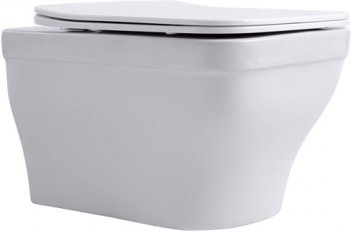 картинка Унитаз подвесной Aquanet Elegant Rimless Elegant W LX-1163 Soft Close от магазина Сантехстрой