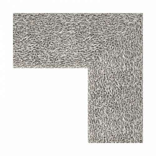 картинка Зеркало Evoform Definite 56х46 BY 3023 в багетной раме - Чеканка серебряная 90 мм от магазина Сантехстрой