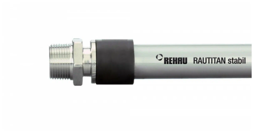 картинка Труба универсальная REHAU RAUTITAN stabil, D20 x S2.9, отрезок 5 метров от магазина Сантехстрой