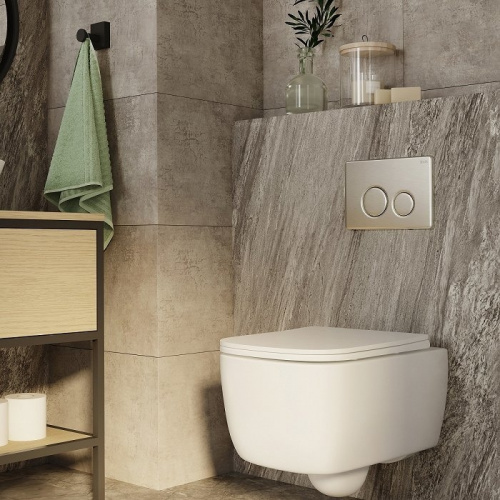 картинка Клавиша смыва IDDIS Unisteel универсальная нержавеющая сталь 010 (UNS10S0i77) от магазина Сантехстрой