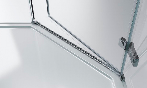 картинка Душевой уголок BelBagno Kraft 90х90 KRAFT-P-1-90-C-Cr-L профиль Хром стекло прозрачное от магазина Сантехстрой