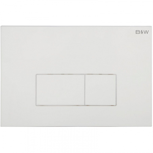 картинка Клавиша смыва Black&White Universe WPI-09541 09541 Glossy Ivory от магазина Сантехстрой
