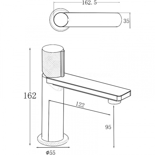 картинка Смеситель для раковины Allen Brau 5.33001-31 Черный от магазина Сантехстрой