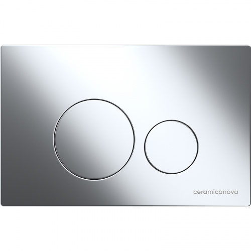 картинка Инсталляция Ceramica Nova Envision CN1001CH для унитаза с клавишей смыва Хром от магазина Сантехстрой