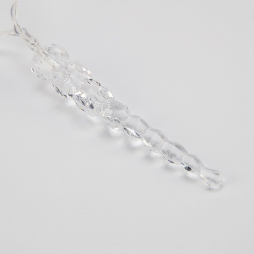 картинка Гирлянда светодиодная Сосульки 1,5 м,  10 LED,  прозрачный ПВХ,  цвет свечения белый,  2 х АА (батарейки не в комплекте) NEON-NIGHT от магазина Сантехстрой