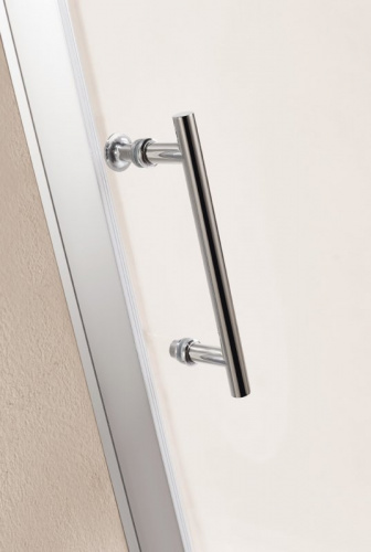 картинка Душевой уголок Cezares Eco RH-2 профиль Хром стекло прозрачное от магазина Сантехстрой