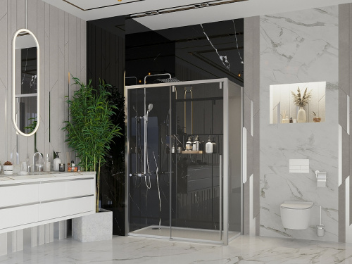 картинка Душевой уголок Ambassador 110021102ix-80ix от магазина Сантехстрой