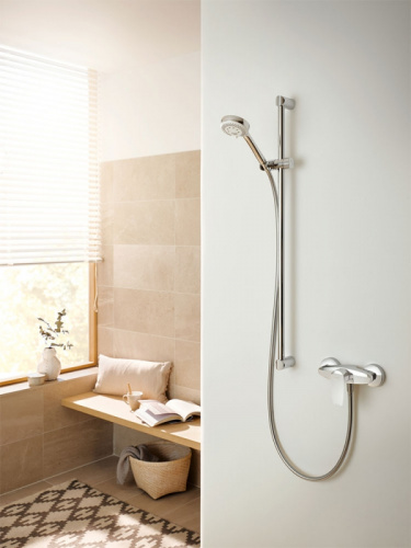 фото смеситель для душа kludi 348410575 хром