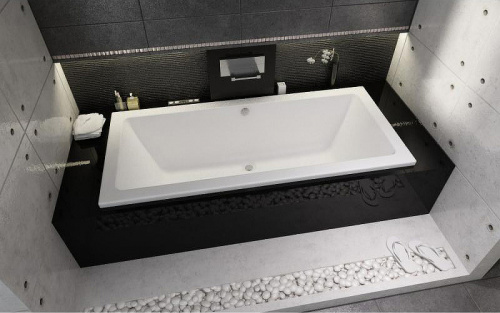 картинка Акриловая ванна Riho Lusso 200x90 B016001005 (BA6000500000000) без гидромассажа от магазина Сантехстрой
