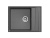картинка Кухонная мойка GranFest Level GF-LV-660L Графит от магазина Сантехстрой