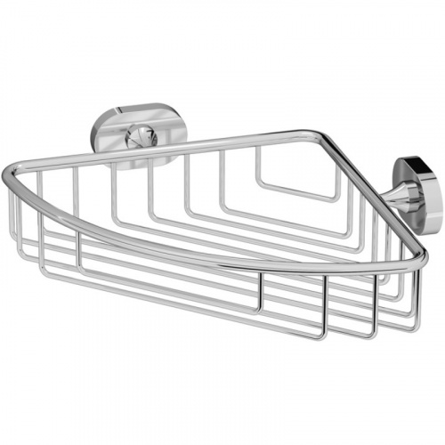 картинка A7434800 Sense L, Корзина для душа угловая, хром от магазина Сантехстрой