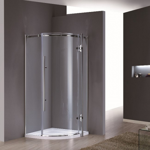 картинка Душевой уголок Grossman GR-5090 190x90 профиль Хром стекло прозрачное от магазина Сантехстрой