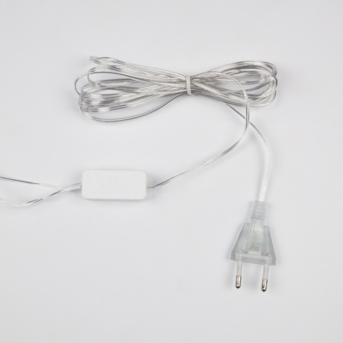 картинка Гирлянда светодиодная Звезды 1,5х0,6 м,  прозрачный провод,  теплый белый свет свечения NEON-NIGHT от магазина Сантехстрой