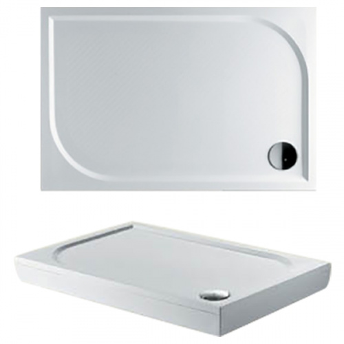 картинка Душевой поддон из искусственного камня Riho Kolping 80x100 D004006005 (DB3100500000000) Белый с антискользящим покрытием от магазина Сантехстрой