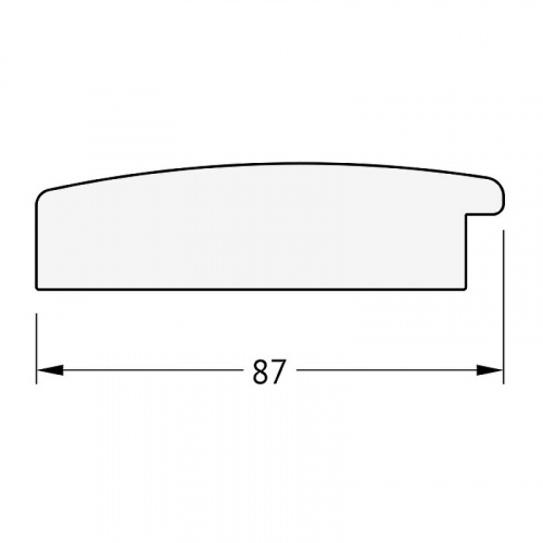картинка Зеркало Evoform Exclusive 106х76 BY 1201 с фацетом в багетной раме - Травленое золото 87 мм от магазина Сантехстрой