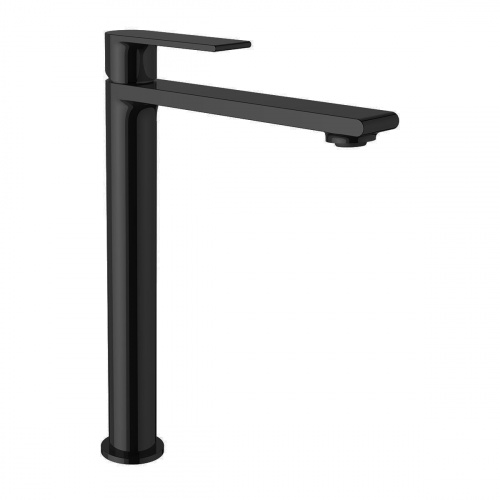 картинка Смеситель для раковины Vogue VBF-1V2MB однорычажный, черный от магазина Сантехстрой