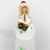 картинка Керамическая фигурка Снегурочка на шаре 9x8x16 см от магазина Сантехстрой