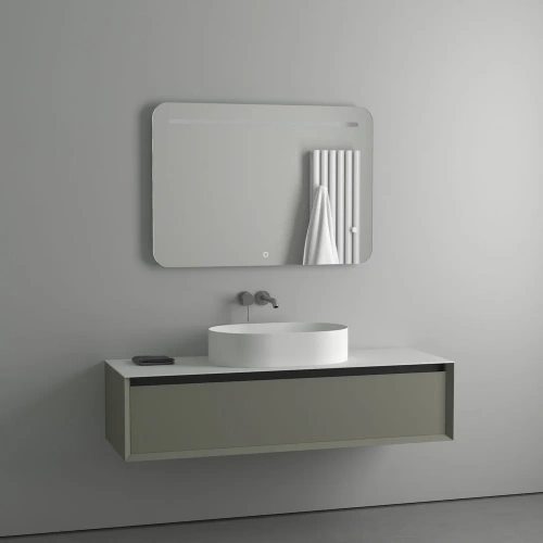 картинка Зеркало Evoform Ledline BY 2447 100х70 от магазина Сантехстрой