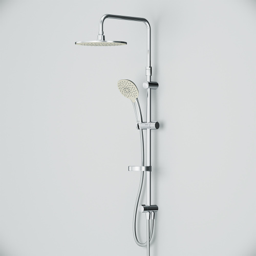 картинка F0770A100 Spirit V2.0 душ.система, набор: верхн.душ d 250 мм, ручн.душ 3 ф-ции d 120 мм, переключате от магазина Сантехстрой