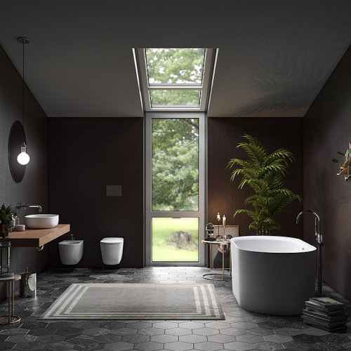 картинка Биде Kerasan Nolita 532530*1 подвесное Белое матовое от магазина Сантехстрой