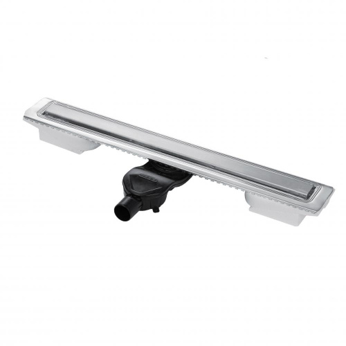 картинка Душевой лоток Berges Wasserhaus C1 Norma 700 090138 с решеткой Хром матовый от магазина Сантехстрой