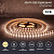 картинка Лента светодиодная 12В,  SMD5050, 14,4Вт/м,  60 LED/м,  2700К,  10мм,  3м,  для БП с клеммами,  IP20 LAMPER от магазина Сантехстрой