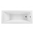 картинка Акриловая ванна Aquanet Bright 165x70 230255 без гидромассажа от магазина Сантехстрой