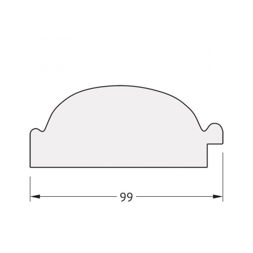 картинка Зеркало Evoform Octagon BY 7224 78x98 византия золото от магазина Сантехстрой
