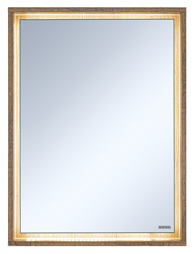 картинка Зеркало Misty Dallas-60 с подсветкой, дуб галифакс от магазина Сантехстрой