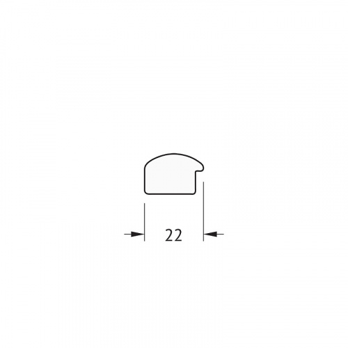 картинка Зеркало Evoform Definite 108х58 BY 0722 в багетной раме - Вишня 22 мм от магазина Сантехстрой