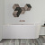 картинка KNIEF Wall  Corner R Ванна в левый угол 165x75*58xсм, с щелевым переливом, без сл-пер, цвет белый( продавать со сливом 0100-091-06) от магазина Сантехстрой