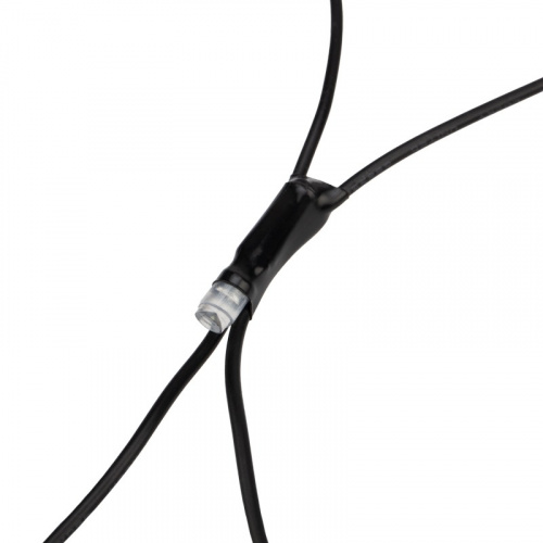 картинка Гирлянда Сеть 2х2х1.5м,  свечение с динамикой,  черный ПВХ,  136 LED,  230 В,  цвет: Мультиколор от магазина Сантехстрой