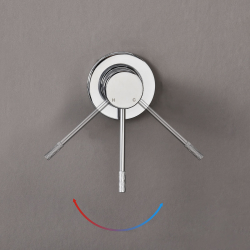 картинка Смеситель для раковины Desire VBFW-1D1CH встраиваемый однорычажный, хром от магазина Сантехстрой