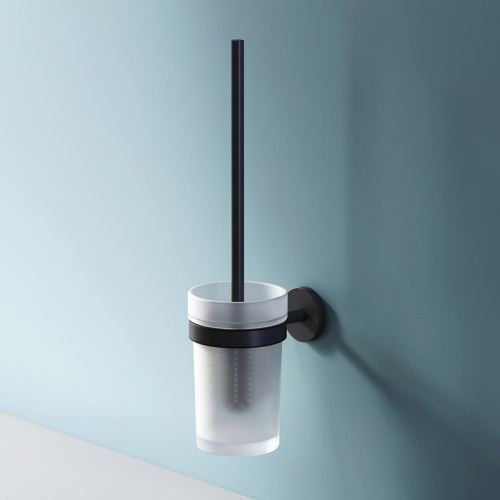 картинка A85A33322 X-Joy, Стойка с туалетной щеткой черный от магазина Сантехстрой