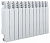 картинка Радиатор алюминиевый AZARIO AL500/100 12 секций, белый (AL500/100/12) от магазина Сантехстрой