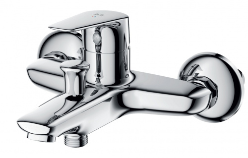фото f85e10000 joy, смеситель д/ванны/душа, хром, шт