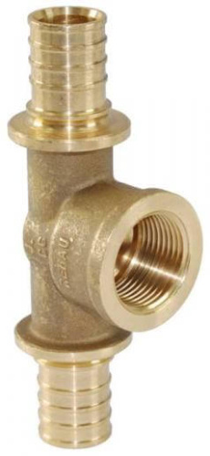 картинка Тройник, В, 32, 3/4", 32, бронза (RX+) от магазина Сантехстрой