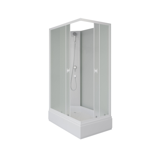 картинка Душ.каб. Niagara Promo P110/80/26Q/MT/BK (1100х800х2000) 4 места от магазина Сантехстрой