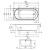 картинка W94A-150-070W-A X-Joy Ванна акриловая 150х70 магазин Сантехстрой являющийся официальным дистрибьютором в России картинка W94A-150-070W-A X-Joy Ванна акриловая 150х70 от магазина Сантехстрой
