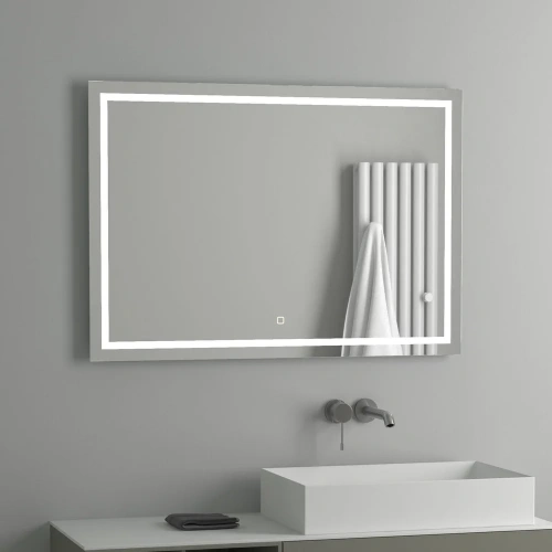 картинка Зеркало Evoform Ledline BY 2437 100х70 от магазина Сантехстрой